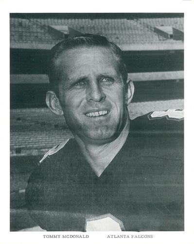 1967 Atlanta Falcons Picture Pack #NNO Tommy McDonald Front