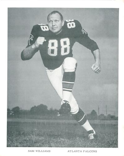 1967 Atlanta Falcons Picture Pack #NNO Sam Williams Front