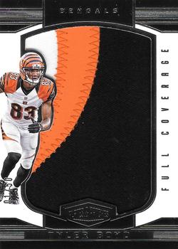 2016 Panini Plates & Patches - Full Coverage Relics #FC-TB Tyler Boyd Front