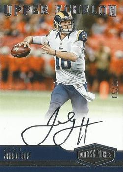 2016 Panini Plates & Patches - Upper Echelon Autographs #25 Jared Goff Front