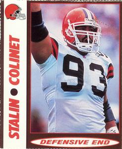 2000 Advance Auto Parts Cleveland Browns #NNO Stalin Colinet Front