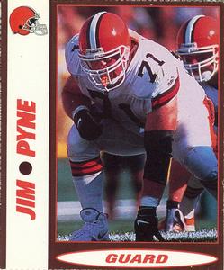 2000 Advance Auto Parts Cleveland Browns #NNO Jim Pyne Front