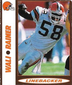 2000 Advance Auto Parts Cleveland Browns #NNO Wali Rainer Front