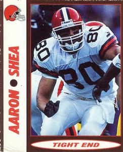 2000 Advance Auto Parts Cleveland Browns #NNO Aaron Shea Front