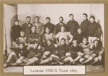 1983 Chess Promotions Birthplace of Pro Football #3 Latrobe YMCA Team 1895 Front