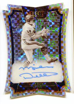 2016 Panini Select - Die Cut Autographs Power Prizm #DC-MD Mike Ditka Front