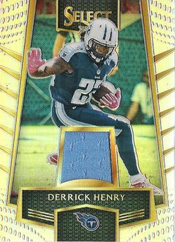 2016 Panini Select - Select Swatches Prizm #52 Derrick Henry Front