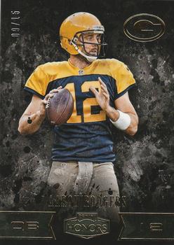 2016 Panini Honors - Gold #26 Aaron Rodgers Front