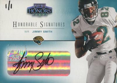2016 Panini Honors - Recollection Collection #TBA Jimmy Smith Front