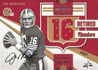 2016 Panini Honors - Recollection Collection #35 Joe Montana Front