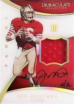 2016 Panini Honors - Recollection Collection #10 Joe Montana Front