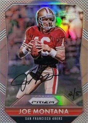 2016 Panini Honors - Recollection Collection #16 Joe Montana Front