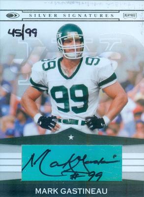2016 Panini Honors - Recollection Collection #SS-MG Mark Gastineau Front