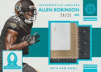 2016 Panini Encased - Pro Bowl Jumbo Materials Sapphire #25 Allen Robinson Front