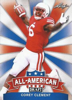 2017 Leaf Draft - All-American #AA-05 Corey Clement Front