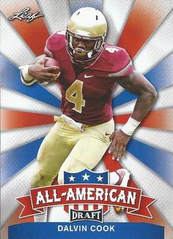 2017 Leaf Draft - All-American #AA-07 Dalvin Cook Front