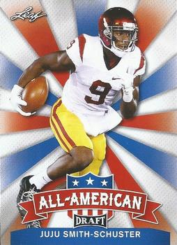 2017 Leaf Draft - All-American #AA-14 JuJu Smith-Schuster Front
