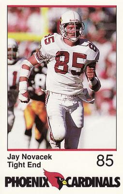 1989 Phoenix Cardinals Police #NNO Jay Novacek Front