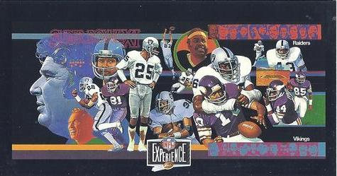 1992 NFL Experience #12 Super Bowl XI Front