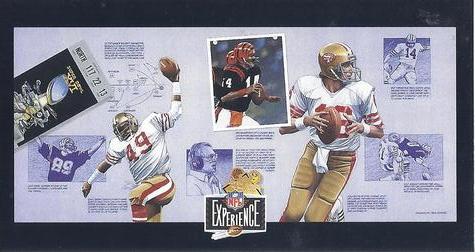 1992 NFL Experience #17 Super Bowl XVI Front