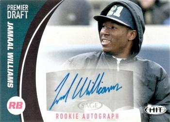 2017 SAGE HIT - Autographs #A6 Jamaal Williams Front