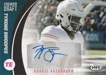 2017 SAGE HIT - Autographs #A39 Tyrone Swoopes Front
