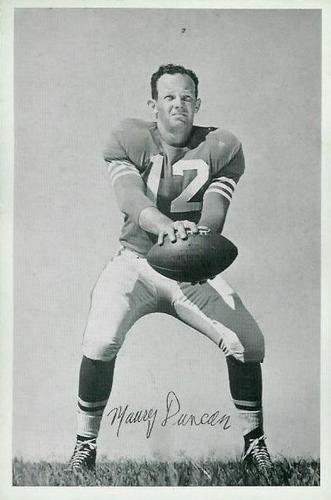 1955 San Francisco 49ers #NNO Maury Duncan Front