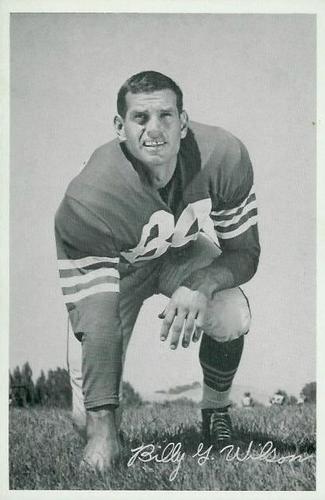 1955 San Francisco 49ers #NNO Billy Wilson Front