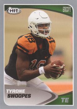 2017 SAGE HIT - Silver #17 Tyrone Swoopes Front