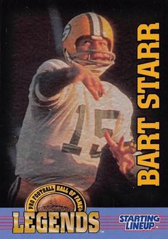 1998 Kenner Starting Lineup Cards Pro Football Hall of Fame Legends #551202 Bart Starr Front
