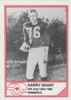 1983 JOGO CFL Hall of Fame Series A #A-14 Bud Grant Front