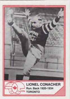 1983 JOGO CFL Hall of Fame Series A #A-25 Lionel Conacher Front