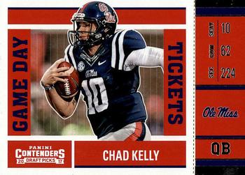 2017 Panini Contenders Draft Picks - Game Day Tickets #13 Chad Kelly Front