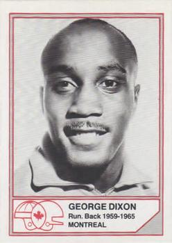 1983 JOGO CFL Hall of Fame Series B #B2 George Dixon Front