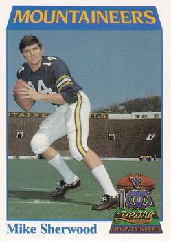1991 College Classics West Virginia Mountaineers #34 Mike Sherwood Front