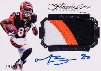 2016 Panini Flawless - Rookie Patch Autographs Silver #RCTB Tyler Boyd Front