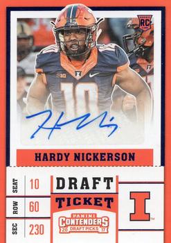 2017 Panini Contenders Draft Picks - Blue Foil #283 Hardy Nickerson Front