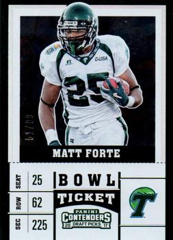 2017 Panini Contenders Draft Picks - Bowl Ticket #73 Matt Forte Front