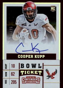 2017 Panini Contenders Draft Picks - Bowl Ticket #124 Cooper Kupp Front