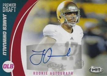 2017 SAGE HIT - Autographs Red #A41 James Onwualu Front