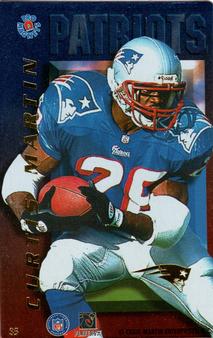 1996 Pro Magnets #35 Curtis Martin Front