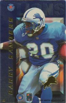 1996 Pro Magnets #60 Barry Sanders Front