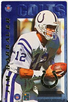 1996 Pro Magnets #77 Jim Harbaugh Front