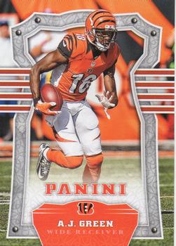 2017 Panini #6 A.J. Green Front