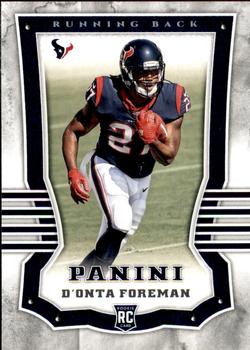 2017 Panini #176 D'Onta Foreman Front