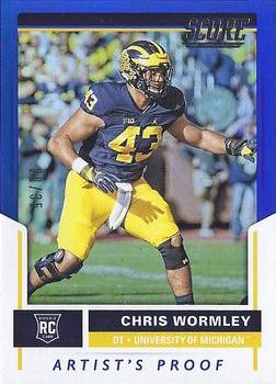 2017 Score - Artist's Proof #352 Chris Wormley Front