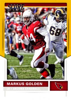 2017 Score - Gold #85 Markus Golden Front