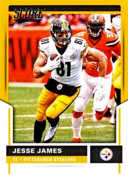 2017 Score - Gold #217 Jesse James Front