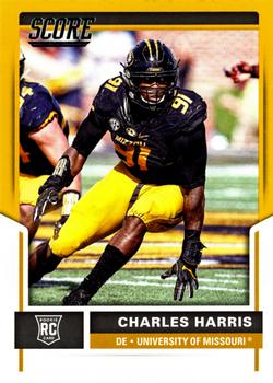2017 Score - Gold #399 Charles Harris Front