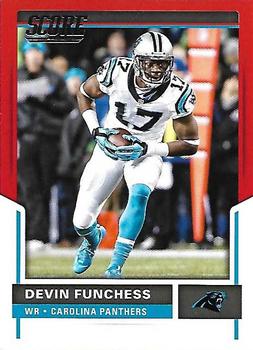 2017 Score - Red #40 Devin Funchess Front